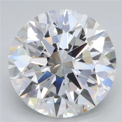 5.05ct F VS2 Rare Carat Ideal Cut Round Lab Grown Diamond