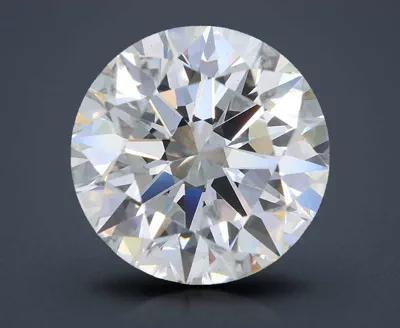 5.05ct F VS2 Rare Carat Ideal Cut Round Lab Grown Diamond