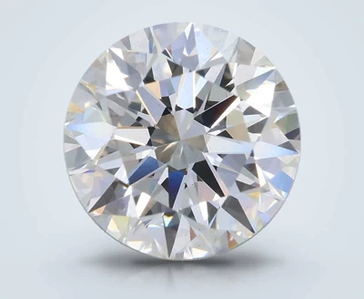 5.05ct F VS2 Rare Carat Ideal Cut Round Lab Grown Diamond