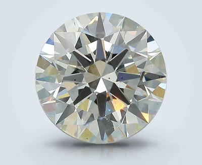 3.37ct G VS2 Rare Carat Ideal Cut Round Lab Grown Diamond