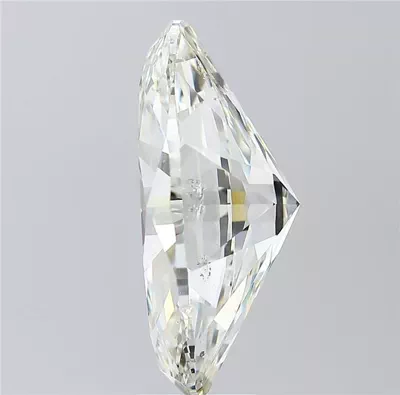 10.02ct I SI2 Rare Carat Ideal Cut Oval Diamond