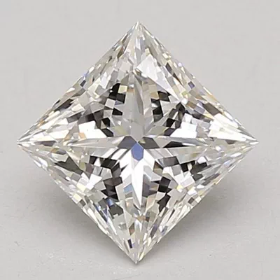 1.54ct E VS1 Rare Carat Ideal Cut Princess Lab Grown Diamond