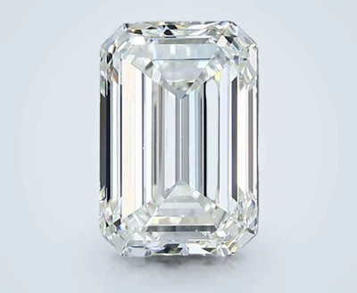 3.52ct J VS1 Rare Carat Ideal Cut Emerald Diamond