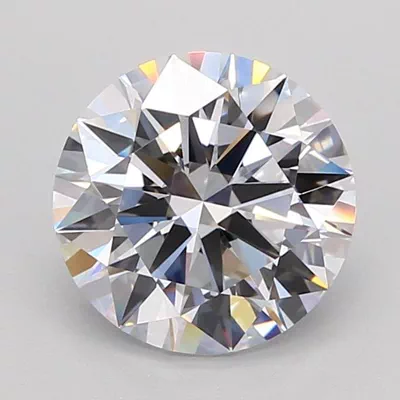 2.51ct D VVS1 Rare Carat Ideal Cut Round Lab Grown Diamond
