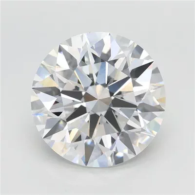 4.07ct F VVS2 Rare Carat Ideal Cut Round Lab Grown Diamond