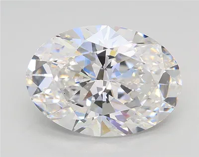 2.04ct E VVS2 Rare Carat Ideal Cut Oval Lab Grown Diamond