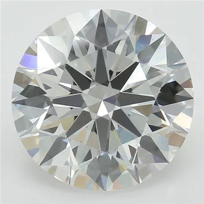 2.60ct H VS1 Rare Carat Ideal Cut Round Lab Grown Diamond