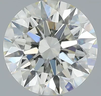2.11ct K VVS2 Rare Carat Ideal Cut Round Diamond
