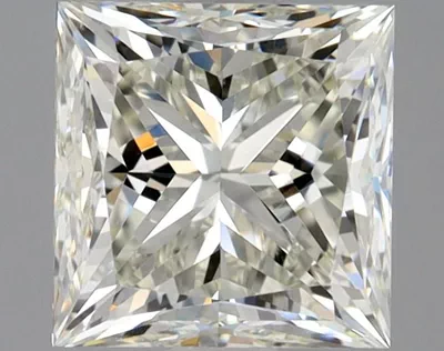 1.71ct K VS2 Very Good Cut Princess Diamond