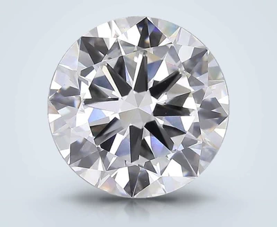 10.03ct F VVS2 Very Good Cut Round Lab Grown Diamond