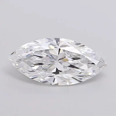 1.56ct D VVS2 Rare Carat Ideal Cut Marquise Lab Grown Diamond