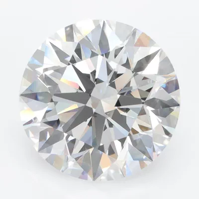 7.42ct D VVS1 Rare Carat Ideal Cut Round Lab Grown Diamond