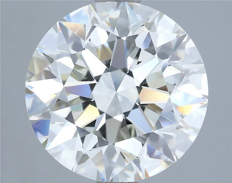 4.64ct J VS1 Rare Carat Ideal Cut Round Diamond