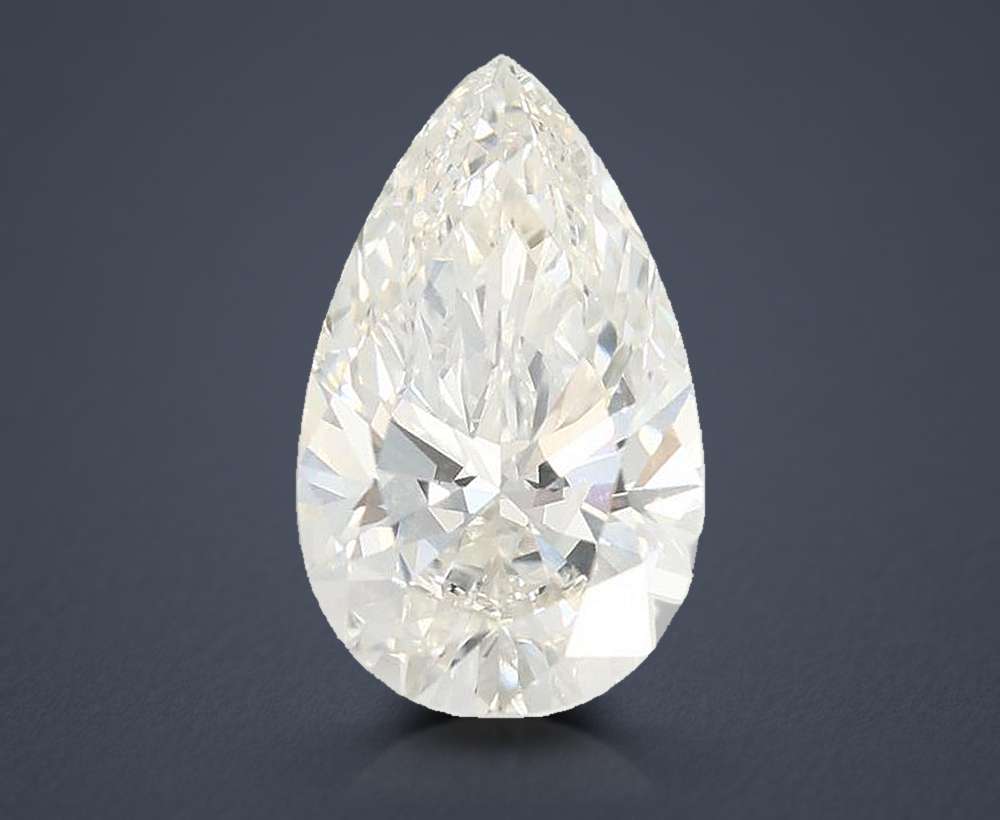 1.87ct G VVS2 Rare Carat Ideal Cut Pear Lab Grown Diamond