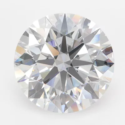 5.32ct D VVS1 Rare Carat Ideal Cut Round Lab Grown Diamond