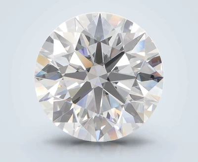 5.32ct D VVS1 Rare Carat Ideal Cut Round Lab Grown Diamond