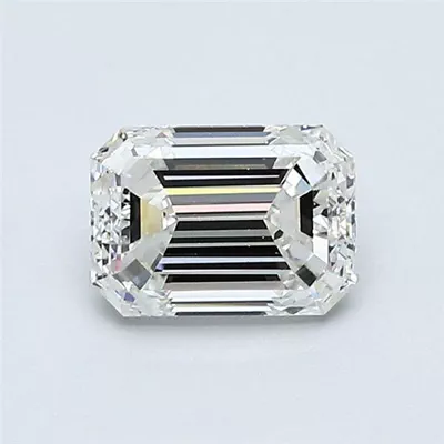 0.80ct G VVS2 Very Good Cut Emerald Diamond