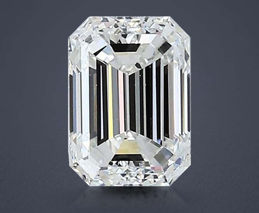 0.80ct G VVS2 Very Good Cut Emerald Diamond