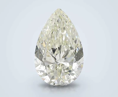3.01ct J SI2 Rare Carat Ideal Cut Pear Diamond