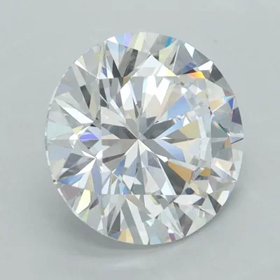 2.50ct D VVS1 Excellent Cut Round Lab Grown Diamond