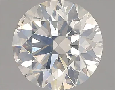 2.53ct I SI2 Rare Carat Ideal Cut Round Diamond