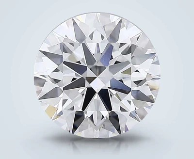 6.16ct D VVS2 Rare Carat Ideal Cut Round Lab Grown Diamond