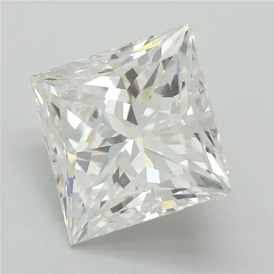 4.07ct D VVS2 Rare Carat Ideal Cut Princess Lab Grown Diamond