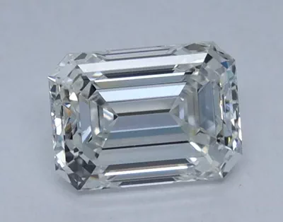 0.57ct F VS1 Excellent Cut Emerald Diamond