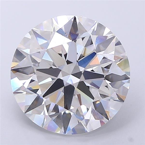 6.50ct D VVS2 Rare Carat Ideal Cut Round Lab Grown Diamond