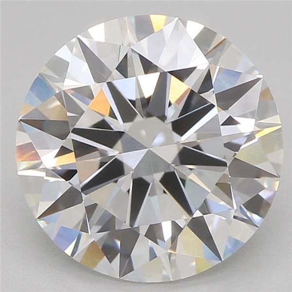 2.09ct E VVS2 Excellent Cut Round Lab Grown Diamond