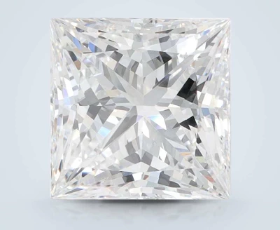 4.86ct D VVS2 Rare Carat Ideal Cut Princess Lab Grown Diamond