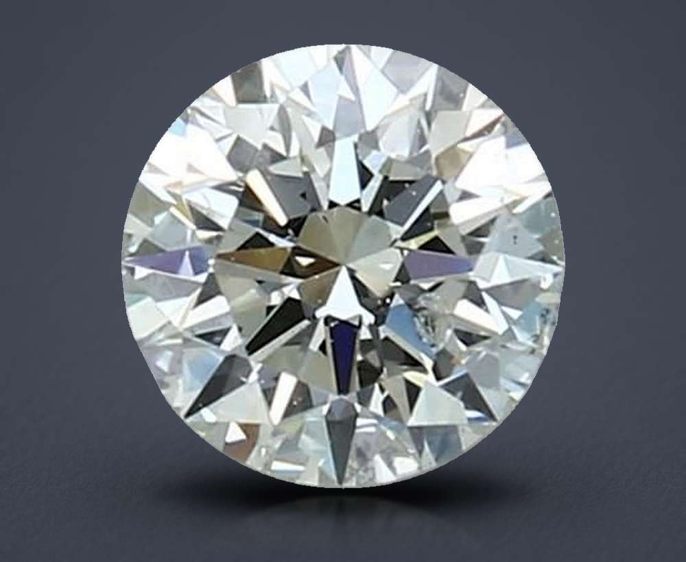 0.70ct J SI1 Rare Carat Ideal Cut Round Diamond