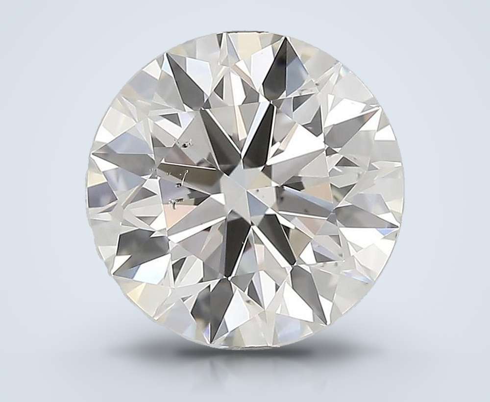 2.20ct K SI1 Rare Carat Ideal Cut Round Diamond