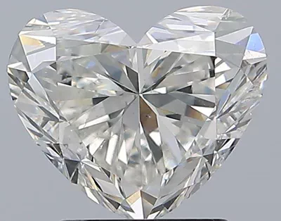 2.50ct I SI2 Rare Carat Ideal Cut Heart Diamond