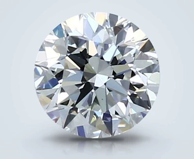1.01ct H IF Very Good Cut Round Diamond