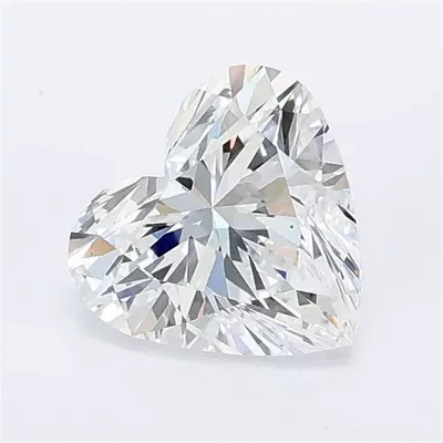 1.01ct E VVS2 Rare Carat Ideal Cut Heart Lab Grown Diamond