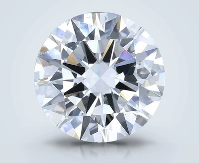 3.70ct F SI1 Excellent Cut Round Diamond