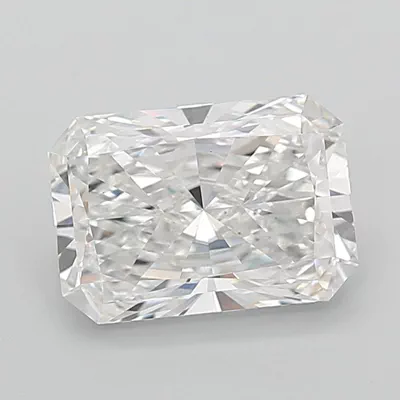 5.02ct F VS1 Rare Carat Ideal Cut Radiant Lab Grown Diamond