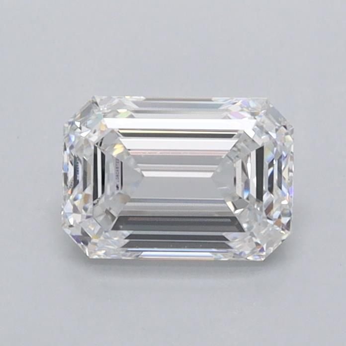 0.84ct D VVS1 Rare Carat Ideal Cut Emerald Lab Grown Diamond