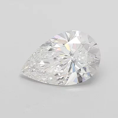3.49ct E VS1 Rare Carat Ideal Cut Pear Lab Grown Diamond