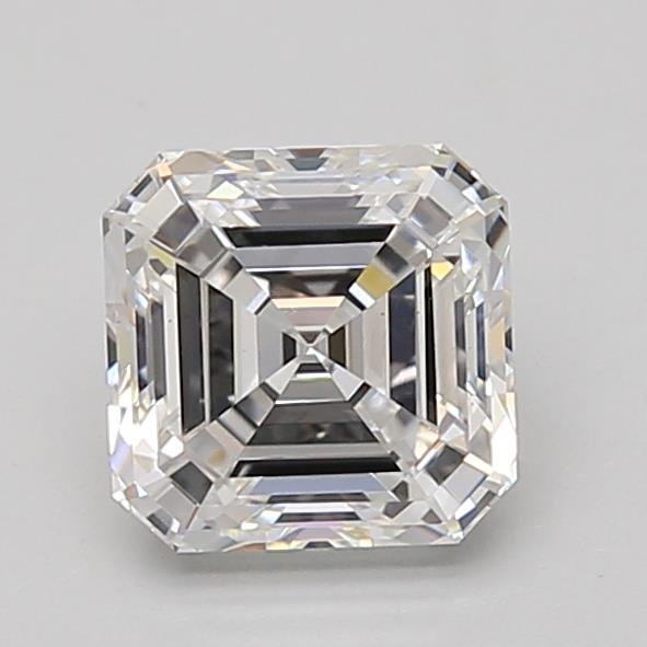 1.57ct D VS1 Rare Carat Ideal Cut Asscher Lab Grown Diamond