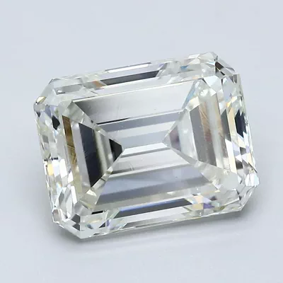 4.40ct J VS1 Very Good Cut Emerald Diamond