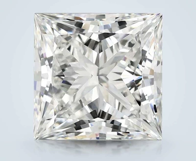 7.41ct E VVS2 Rare Carat Ideal Cut Princess Lab Grown Diamond