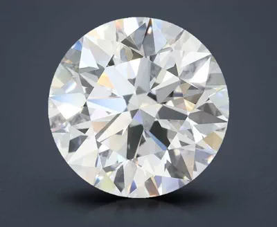 4.42ct F IF Rare Carat Ideal Cut Round Lab Grown Diamond