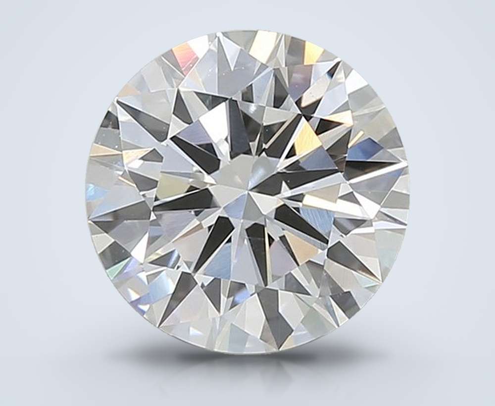 2.50ct F VS2 Rare Carat Ideal Cut Round Lab Grown Diamond