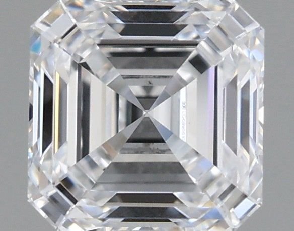 1.04ct D VVS2 Rare Carat Ideal Cut Asscher Lab Grown Diamond