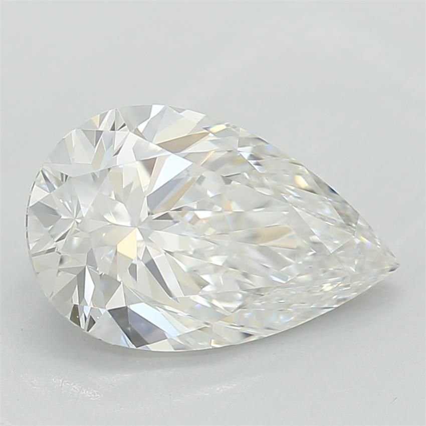 1.06ct D VS1 Rare Carat Ideal Cut Pear Lab Grown Diamond