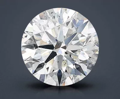 2.03ct E SI2 Rare Carat Ideal Cut Round Diamond
