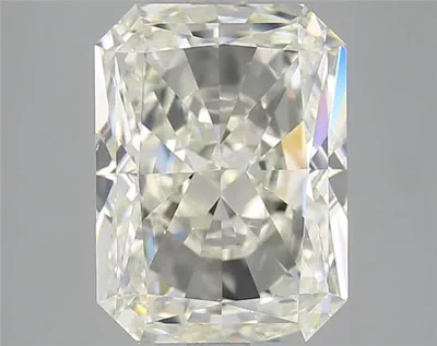 5.02ct J VS2 Rare Carat Ideal Cut Radiant Diamond
