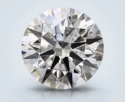 3.58ct G SI1 Rare Carat Ideal Cut Round Lab Grown Diamond
